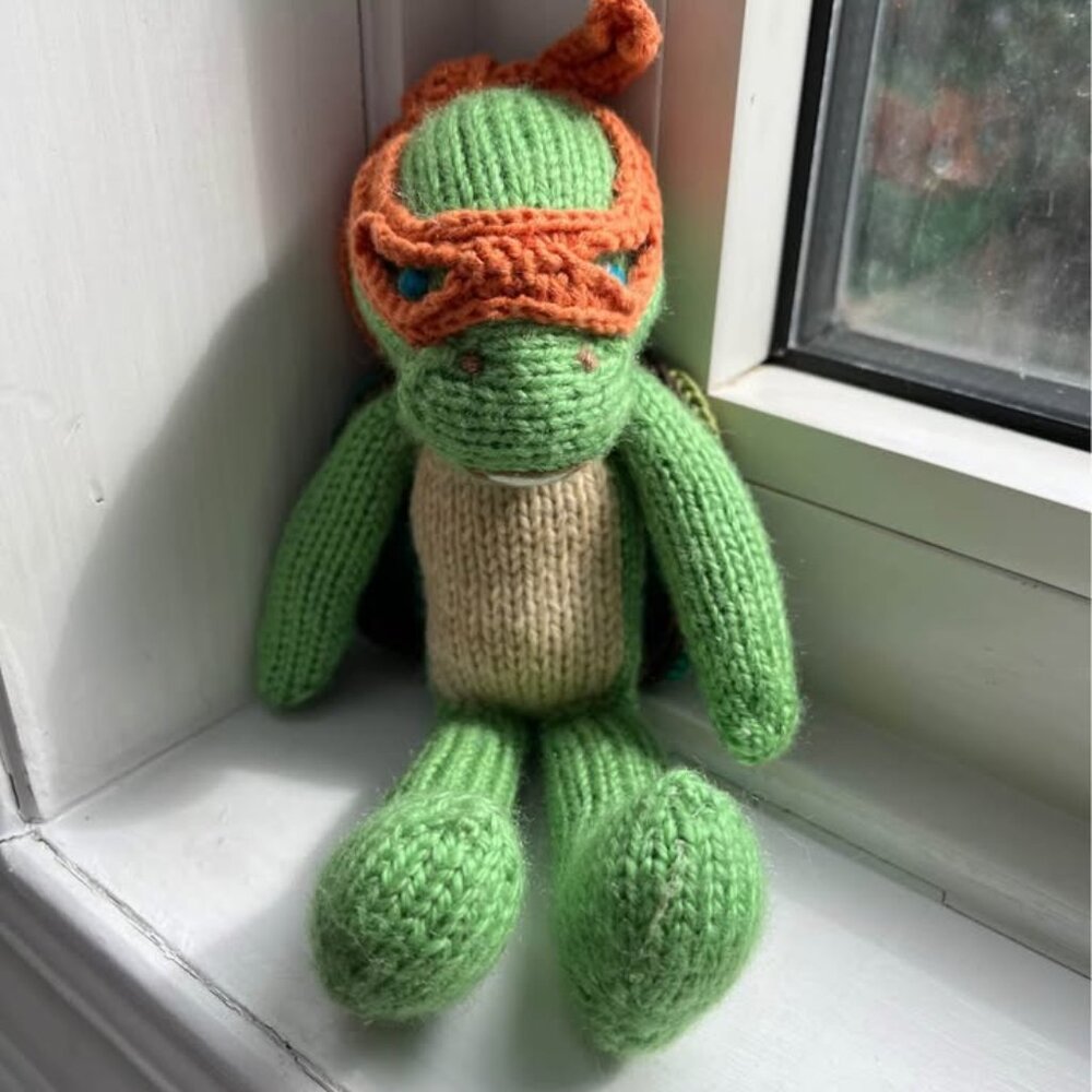 🐢🥷handmade teenage mutant ninja turtle